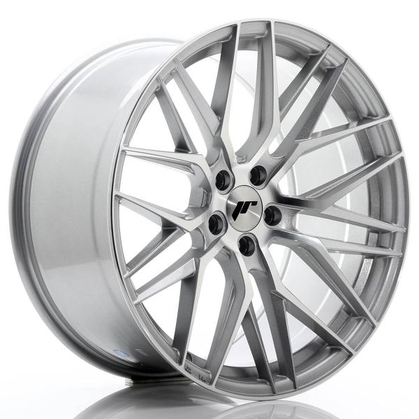 JR Wheels JR28 16x7 ET25 4x100 Silver Machined Face